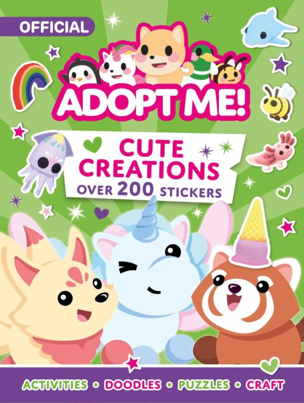 Adopt Me! Cute Creations Sticker Book: The perfect Activity Book for fans of Number 1 favourite online game