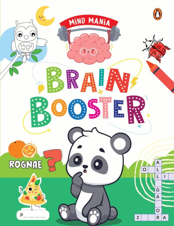 Brain Booster Activity Book | Fun Puzzles