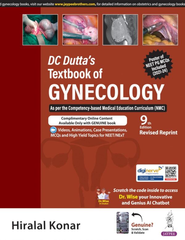 DC Dutta’s Textbook of Gynecology