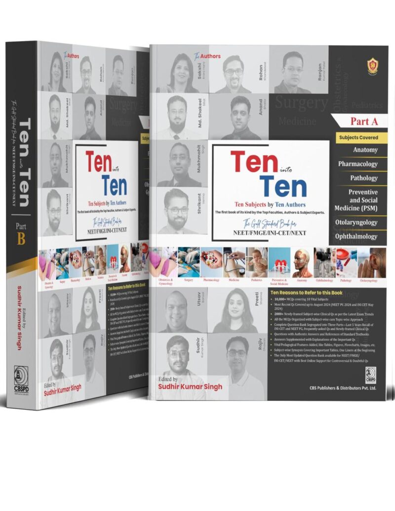 Ten into Ten "Ten Subjects by Ten Authors" - 2 VOLUME SET (Part A and B)