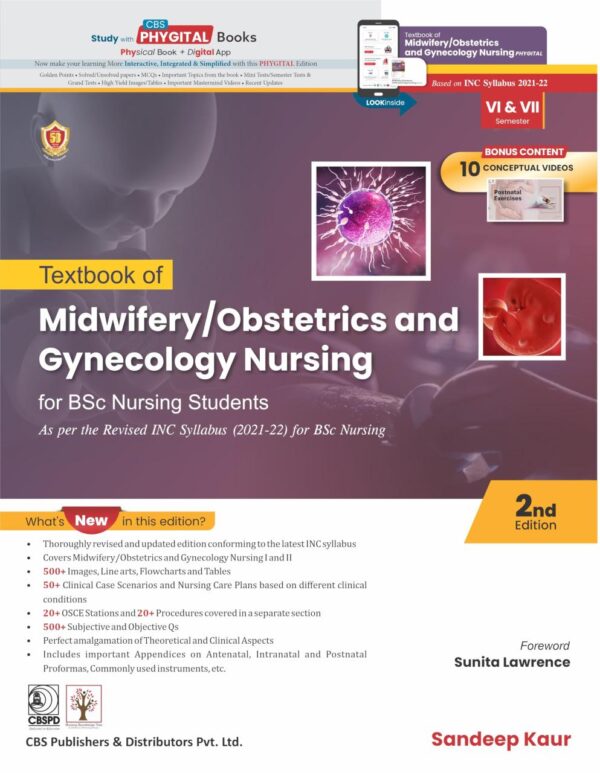 Textbook of Midwifery/Obstetrics and Gynecology Nursing for BSc Nursing Students