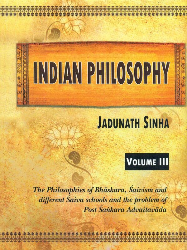 Indian Philosophy – Vol. 3
