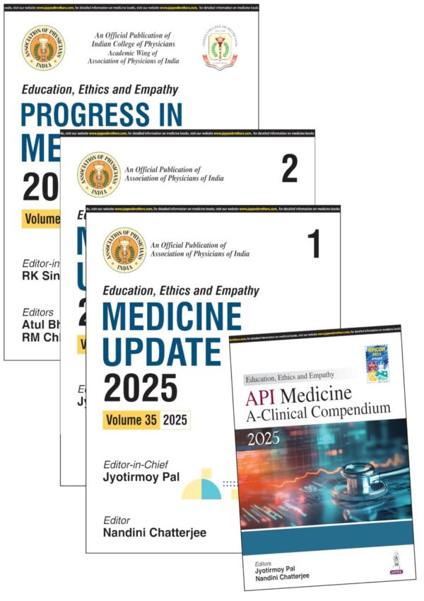 Medicine Update (2 Volumes)+ Progress 2025 + Clinical Compendium 2025
