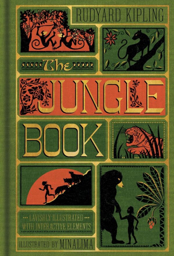 The Jungle Book (MinaLima Edition) (Illustrated with Interactive Elements) [Hardcover] Kipling