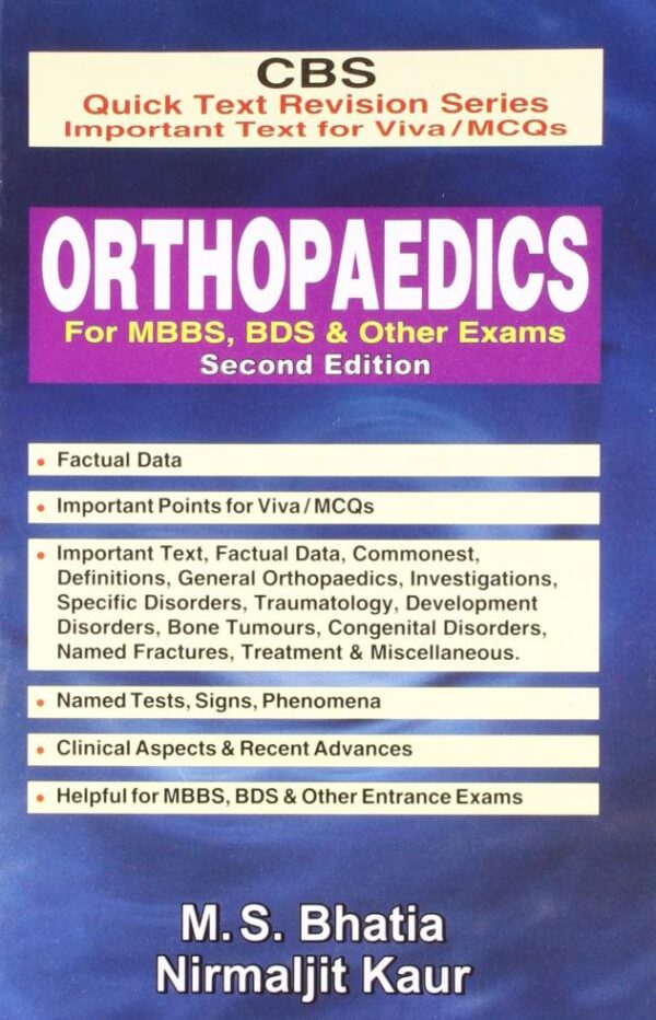 ORTHOPAEDICS FOR MBBS