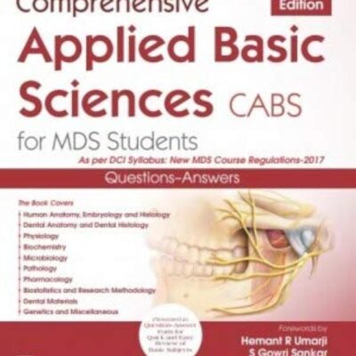 Comprehensive Applied Basic Sciences: For MDS Students [Paperback] Sachdeva
