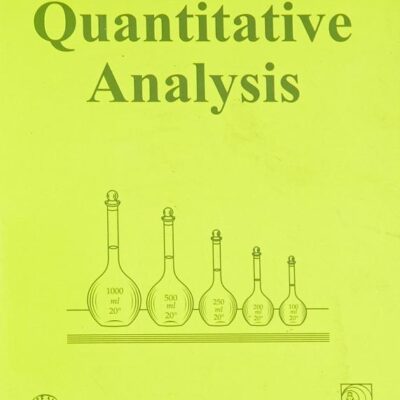 Quantitative Analysis (Pb 2005) [Paperback] Alexeyev V. N
