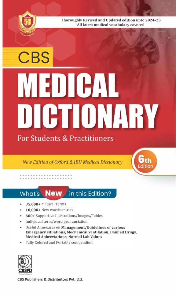 CBS Medical Dictionary for students and Practitioners -2024