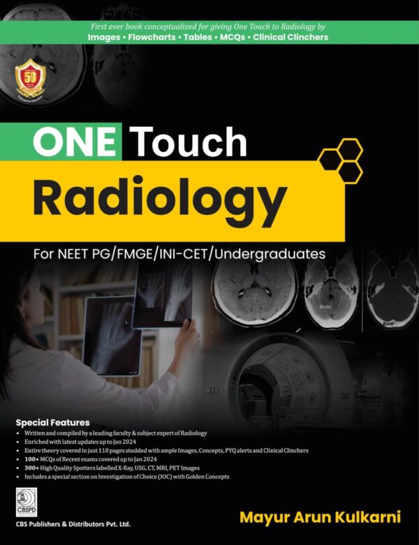 ONE Touch Radiology For NEET PG/FMGE/INI-CET/Undergraduates - 2024