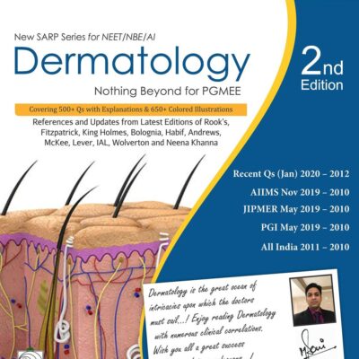 NEW SARP SERIES FOR NEET NBE AI DERMATOLOGY NOTHING BEYOND FOR PGMEE 2ED (PB 2020) [Paperback] SONI M