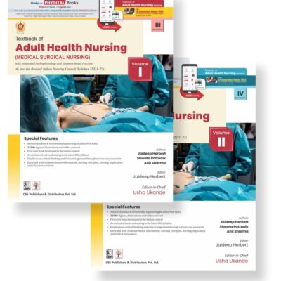 Textbook of Adult Health Nursing (Vol I and II) (PB- 2023)