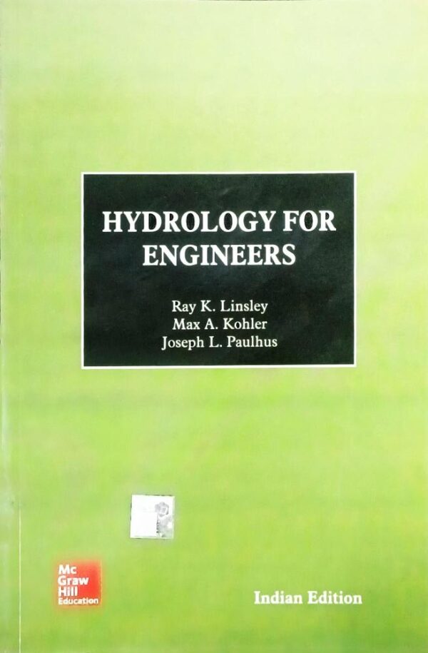 HYDROLOGY FOR ENGINEERS (PB 2014)