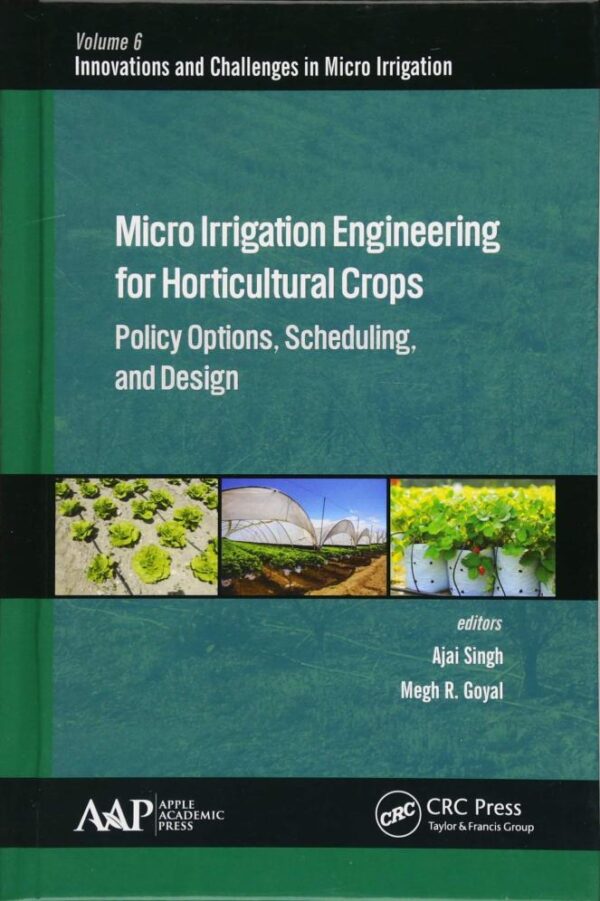 Micro Irrigation Engineering for Horticultural Crops: Policy Options