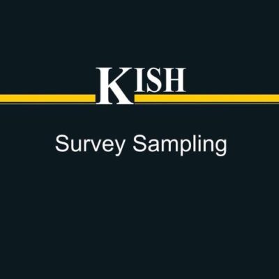 Survey Sampling (Pb 2014)
