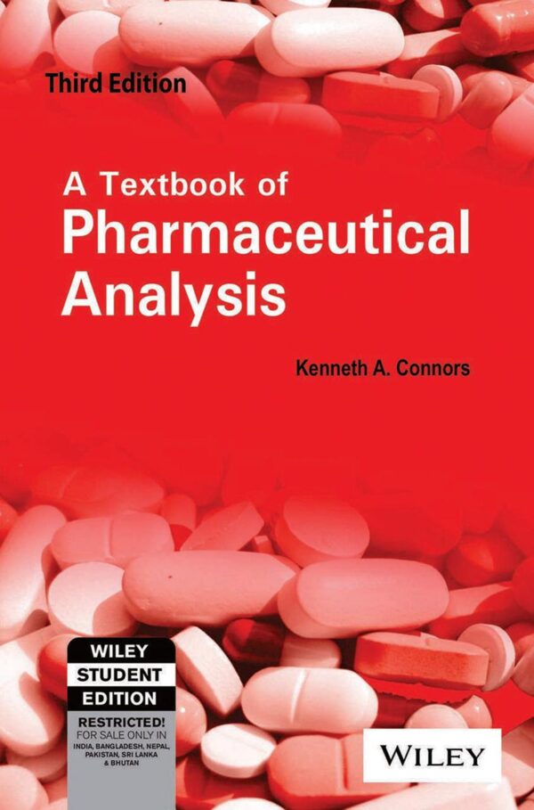 Textbook of Pharmaceutical Analysis