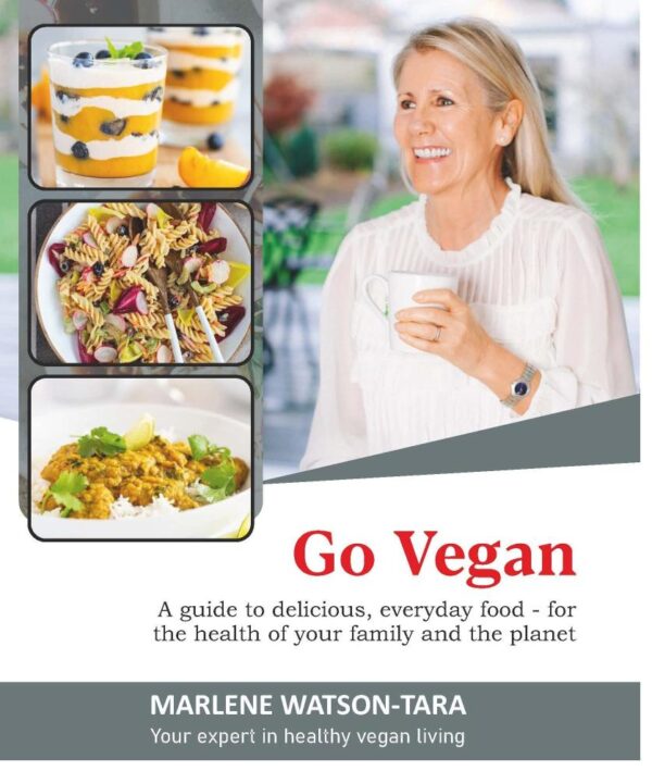 Go Vegan cookbook guide to delicious everyday plant-based food for family health hardcover book