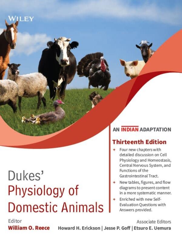 Physiology of Domestic Animals: An Indian Adaptation 13th edn (PB)
