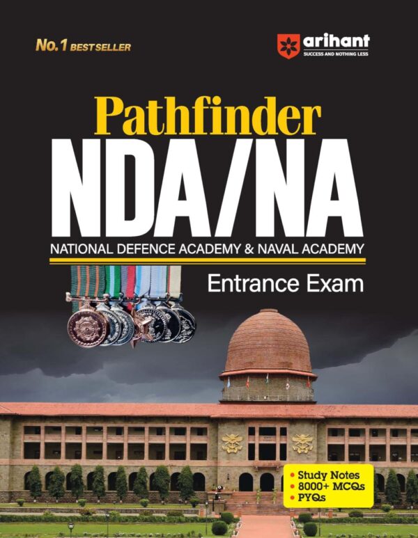 Arihant Pathfinder NDA/NA Entrance Exam | With Study Guide | 8000+ MCQs | PYQs | Mathematics