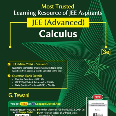 JEE Advanced Calculus with Free Online Assessments and Digital Content (Concept videos and Solution videos) 2024