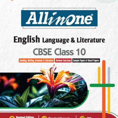 Arihant All in One English Language & Literature Class 10 for CBSE Exams 2025-26 | Revised Edition as per latest syllabus | CBQs
