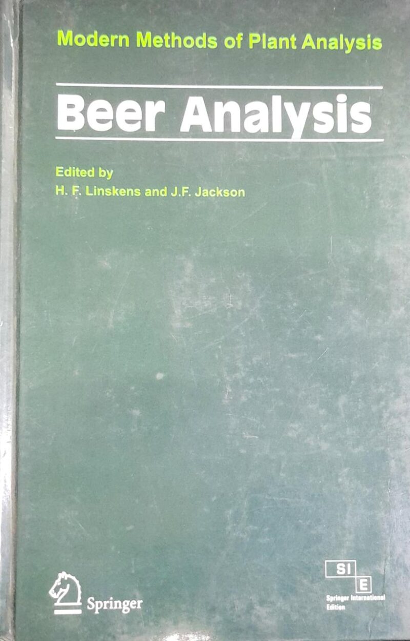 Beer Analysis Modern Methods Of Plant Analysis (Hb 2009)