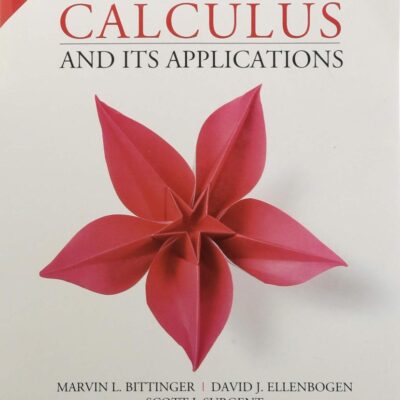CALCULUS AND ITS APPLICATIONS