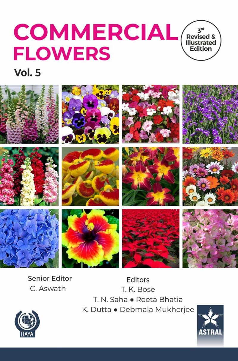 Commercial Flowers Vol 5 3rd Revised and Illustrated Edition (9789354610219)