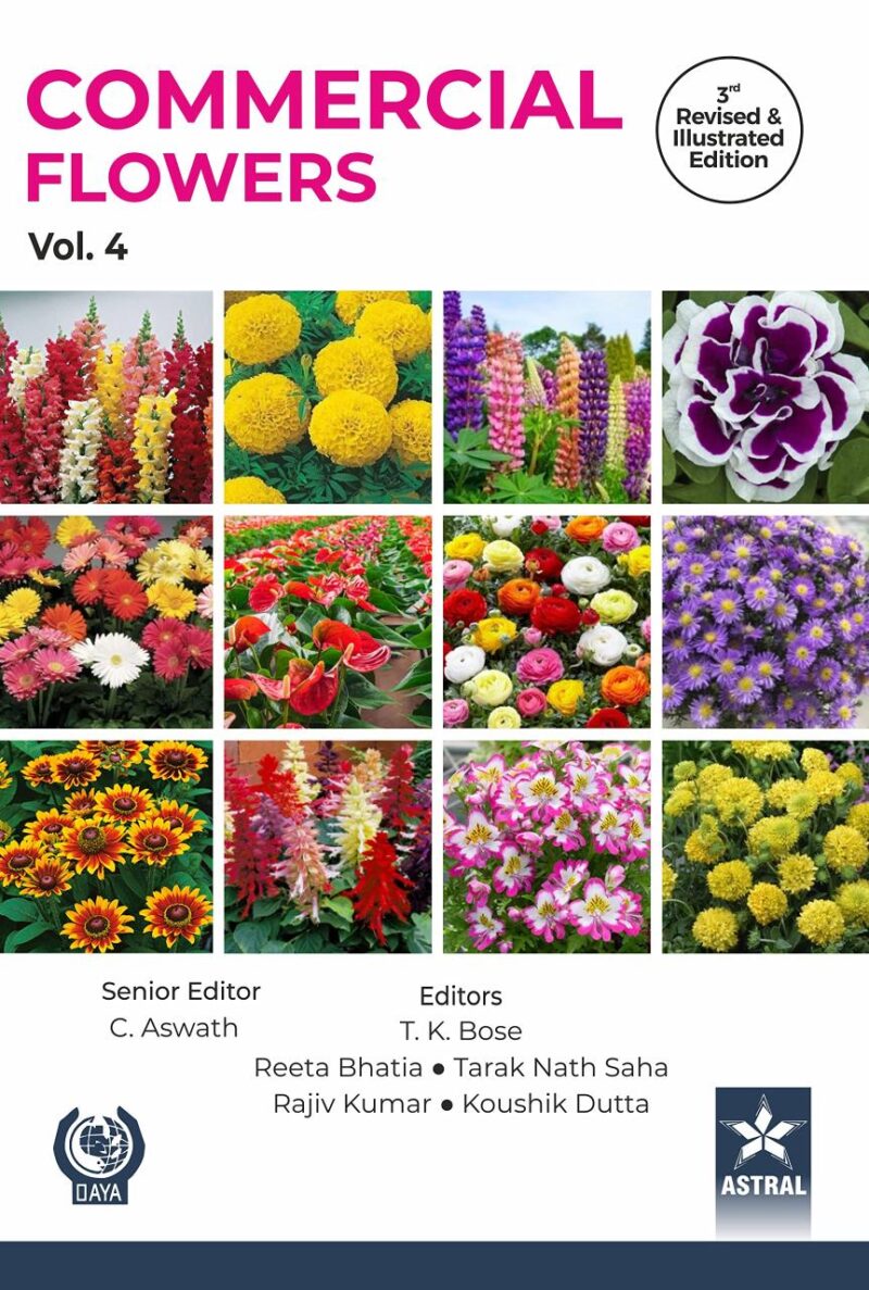 Commercial Flowers Vol 4 3rd Revised and Illustrated Edition (9789390435456)