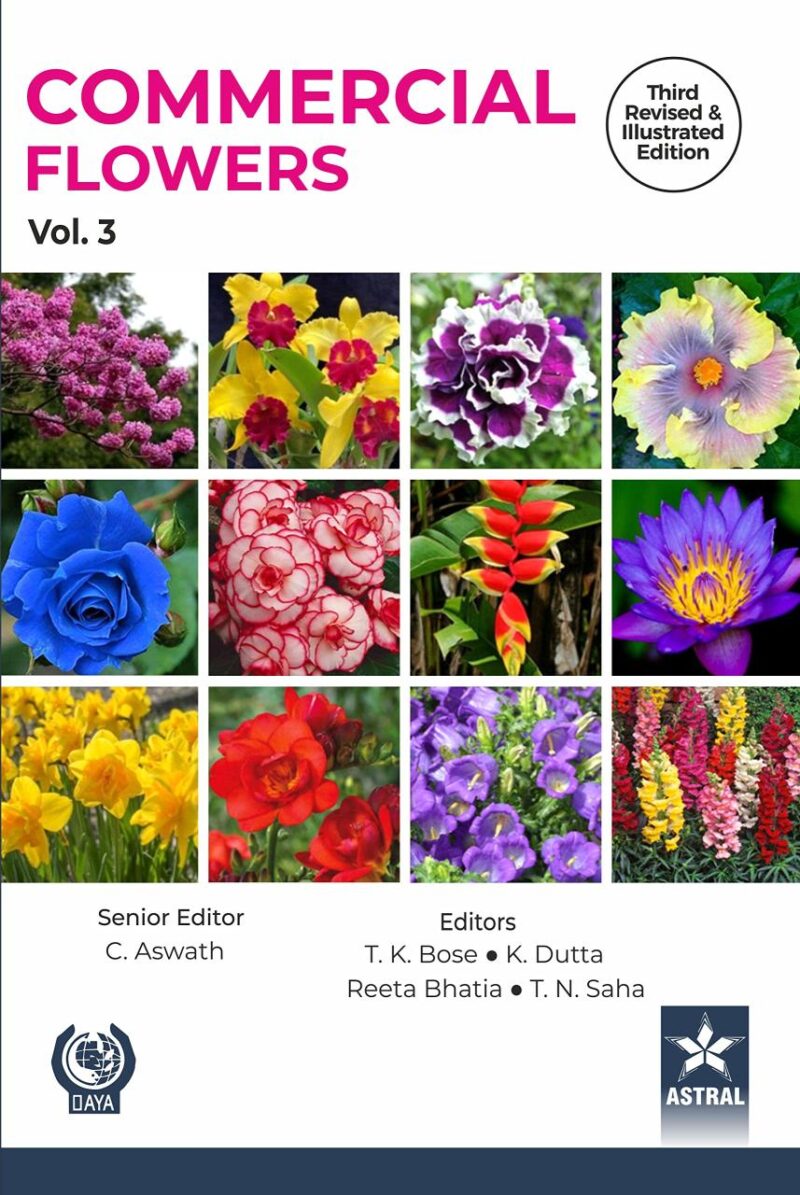 Commercial Flowers Vol 3 3rd Revised and Illustrated Edition (9789390435371)