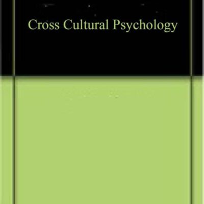 Cross Cultural Psychology (9789391187507)
