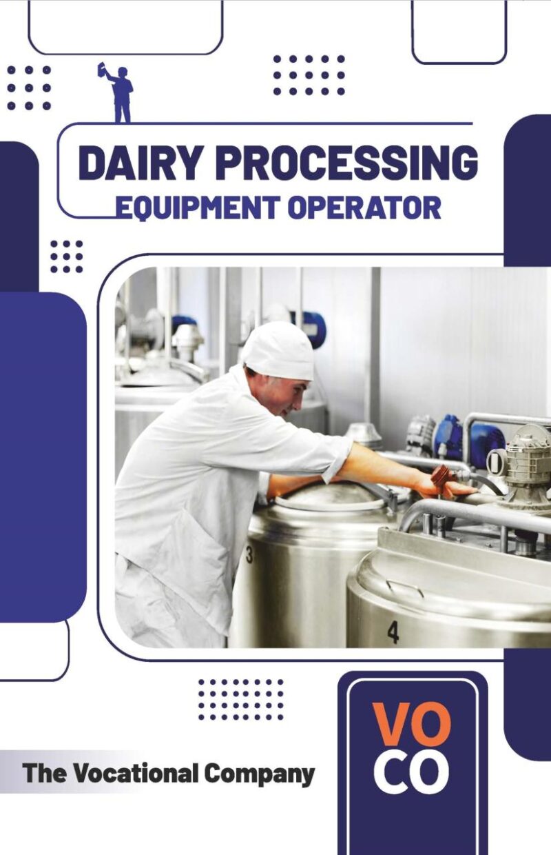 Dairy Processing Equipment Operator