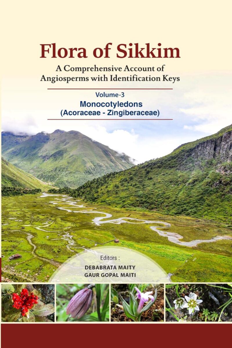Flora of Sikkim: A comprehensive account of Angiosperms with identification keys Vol. 3 Monocotyledons (Acoraceae - Zingiberaceae)