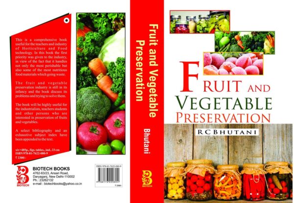 Fruit and Vegetable Preservation