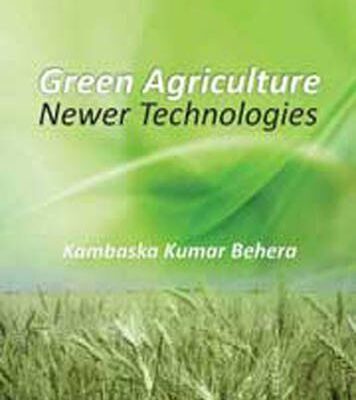 Green Agriculture: Newer Technologies