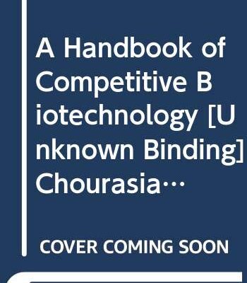 Handbook of Competitive Biotechnology (PB)