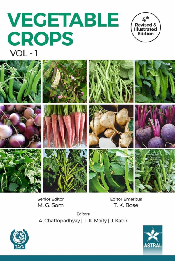 Vegetable Crops Vol 1 4th Revised & Illustrated Edition (9789390435067)