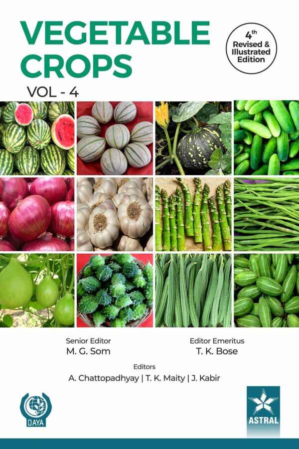 Vegetable Crops Vol 4 4th Revised and Illustrated Edition (9789390435302)