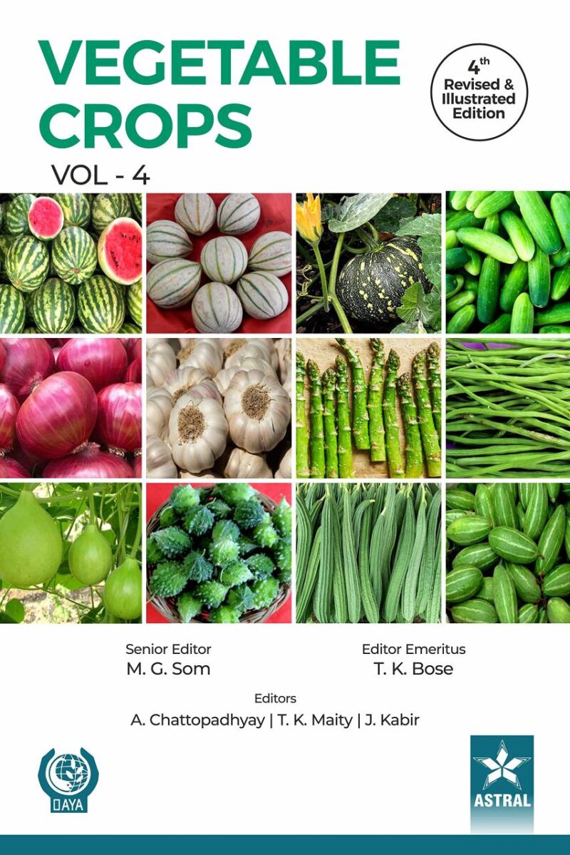Vegetable Crops Vol 4 4th Revised and Illustrated Edition (9789390435302)