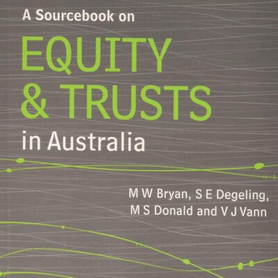 A Sourcebook on Equity and Trusts in Australia