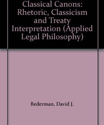 Classical Canons Rhetoric