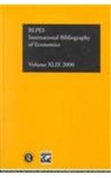 International Bibliography of Economics: Volume XLIX 2000: 49 (IBSS ECONOMICS)