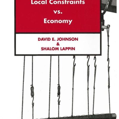 Local Constraints vs. Economy (Stanford Monographs in Linguistics)