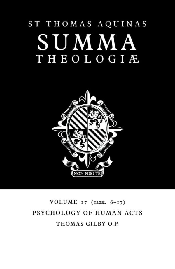Summa Theologiae: Volume 17