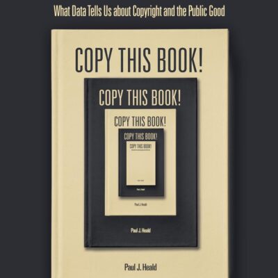 Copy This Book!: What Data Tells Us about Copyright and the Public Good