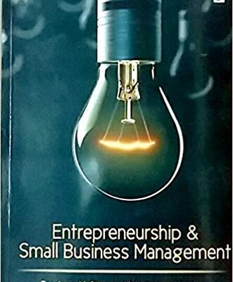 Entrepreneurship and Small Business Management