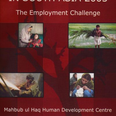 Human Development in South Asia 2003: The Employment Challenge
