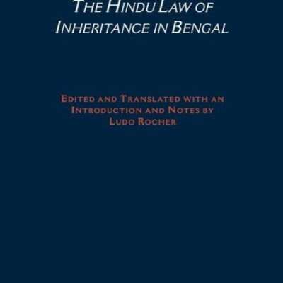Jimutavahana's Dayabhaga: The Hindu Law of Inheritance in Bengal (South Asia Research)