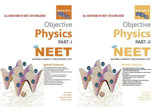 Modern's ABC of Objective Physics Part I & Part II(NEET)
