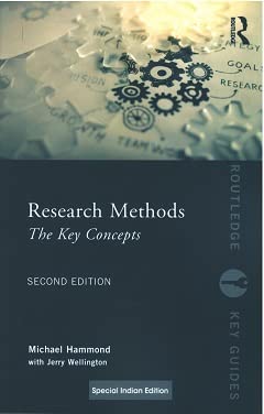 Research Methods: The Key Concepts (Second Edition) [Paperback] Michael Hammond and Jarry Wellington