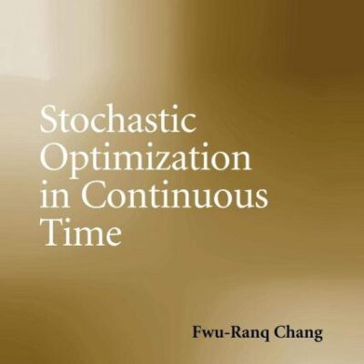 Stochastic Optimization in Continuous Time